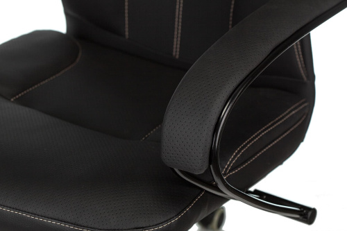 Кресло руководителя Бюрократ CH-608/ECO черный эко.кожа крестовина пластик. Фото №8