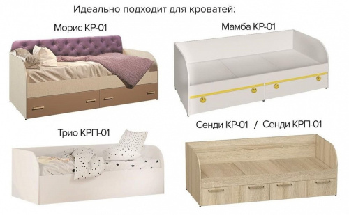 Спинка для кровати МС-02,синий. Фото №3