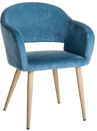 Кресло Oscar Блю/Натуральй Дуб. Фото №2